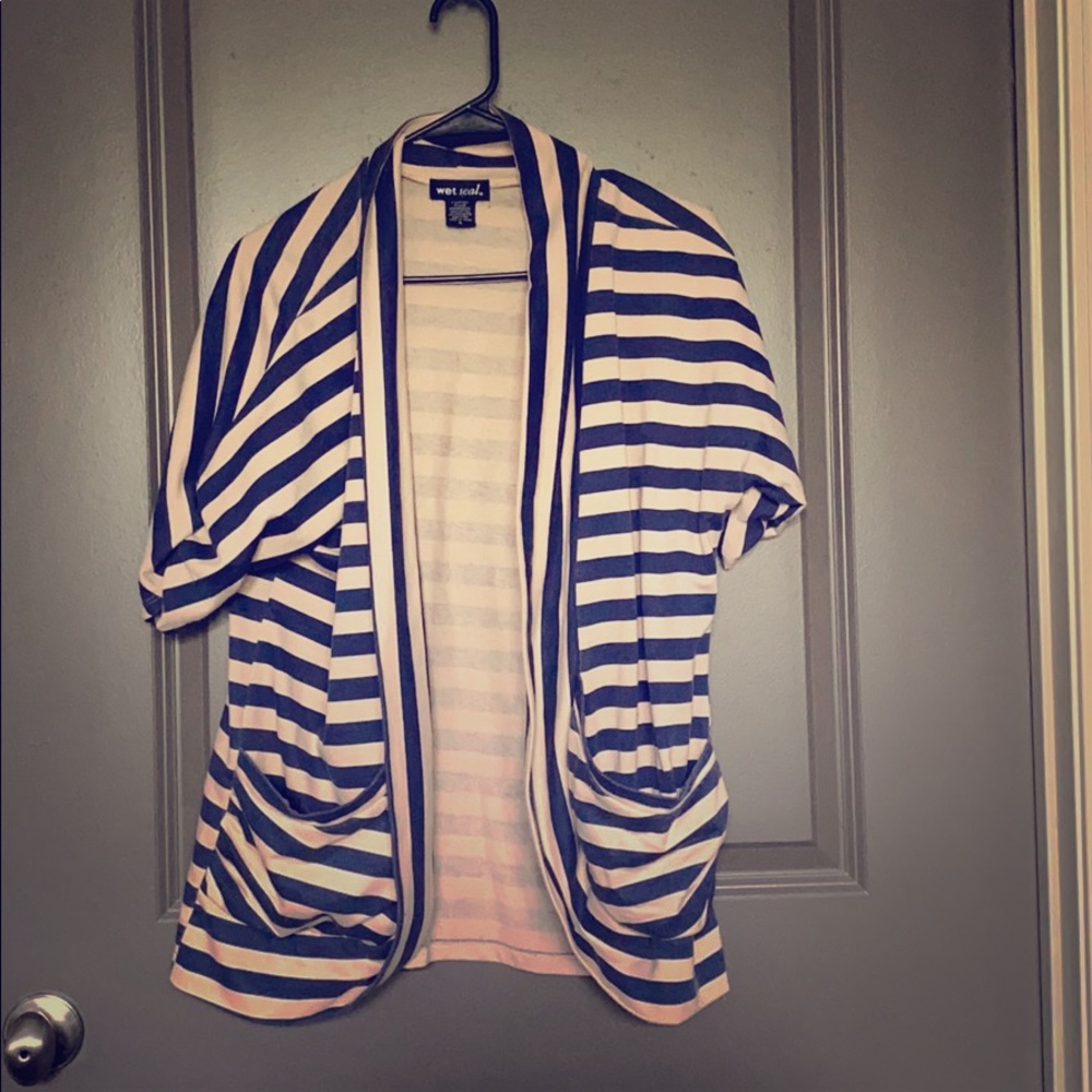 Striped Cardigan
